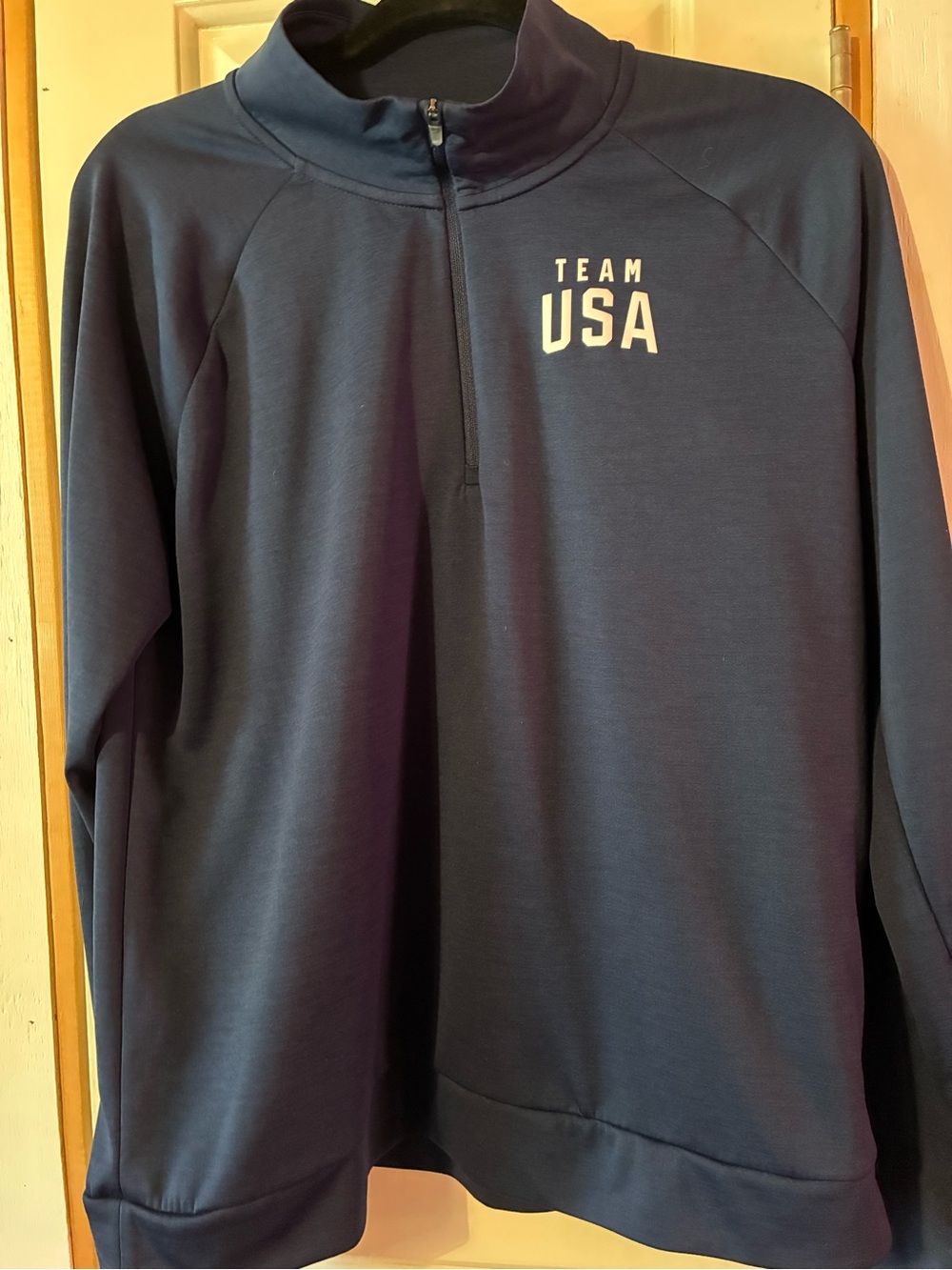 Nike Women’s Navy DRI Fit Pacer 1/4 Zip Performance Shirt